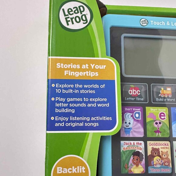 LeapFrog Touch & Learn eReader | Interactive Learning Toy for Ages 3+ - Picture 4 of 8